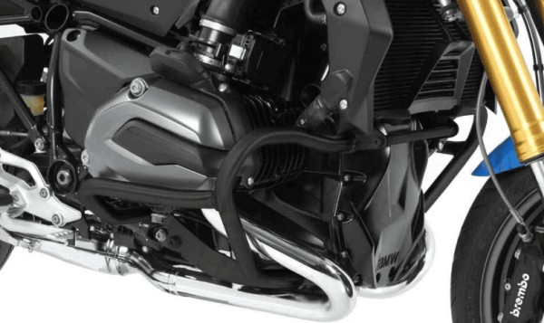 Protezione motore nera per BMW R 1200 GS LC (13-18) Hepco & Becker