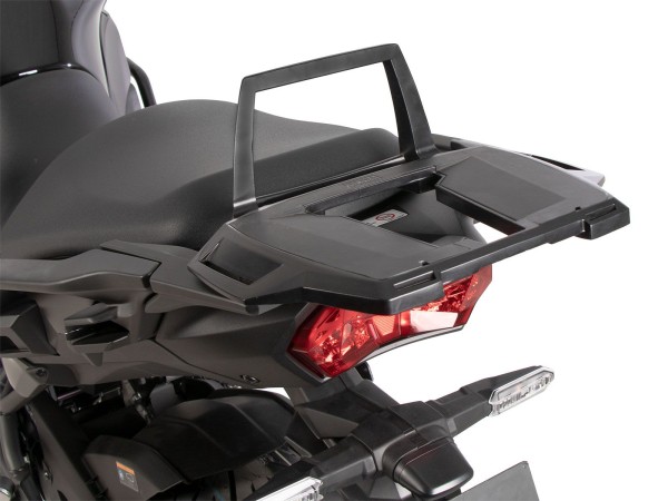 Portavaligie in alluminio nero per Kawasaki Versys 1100 /SE (25-) Hepco & Becker