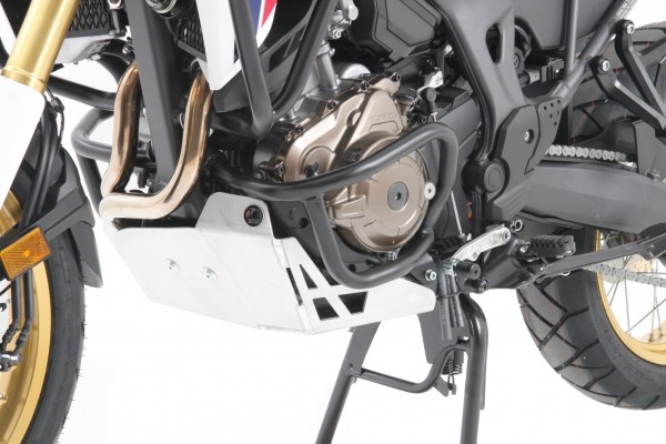 Piastra protezione motore argento per Honda CRF 1000 Africa Twin (Bj.16-17) Hepco & Becker