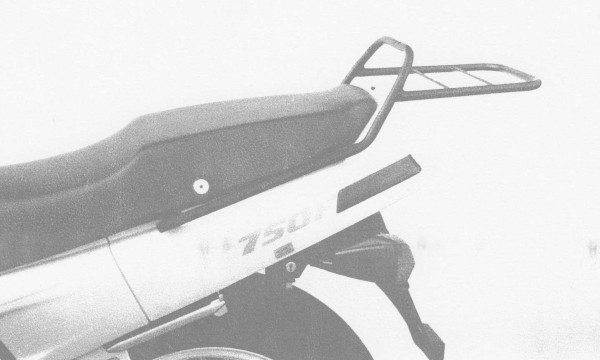 Portapacchi tubolare nero per Honda VFR 750 F (88-89) Originale Hepco & Becker