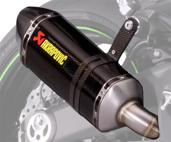 Scarico Akrapovic Carbonio Z1000SX 2017 Originale Kawasaki