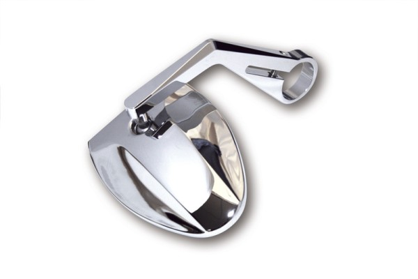 Specchio per manubrio HIGHSIDER pro Ferrara 2 cromo (1 pz.)