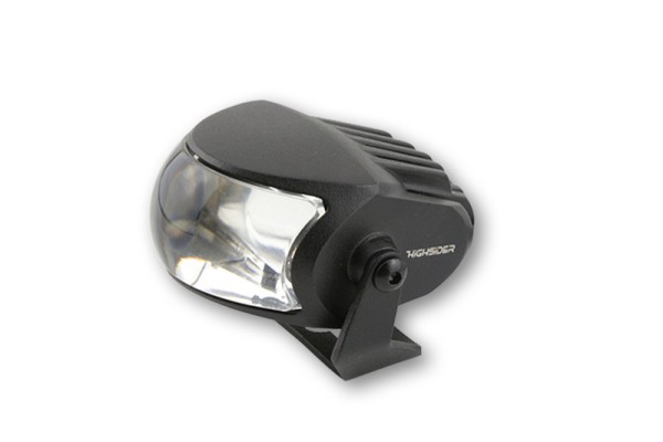 HIGHSIDER pro driving lamp Comet-High LED nero omologato E (1pc)