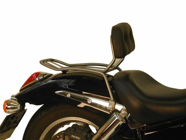 Solorack con schienale cromato per Honda VTX 1800 (01-06) Hepco & Becker