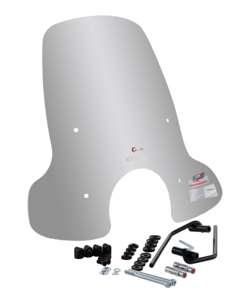 Parabrezza FACO alto per Vespa GTS /GTS Super 125/300cc (`23-), trasparente
