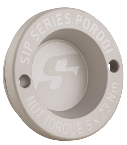 Tappo parapolvere 12" cerchio anteriore per Vespa GTS/​GTS Super/​GTV/​GT 125-300ccm, argento opaco