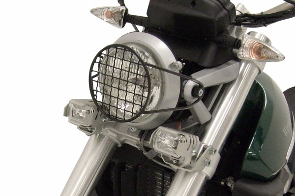 Parafaro nero per BMW G 650 X Country (07-10) Hepco & Becker
