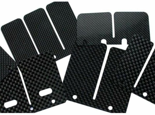 Piastre diaframma in carbonio Tecnium Yamaha RD500 (4 coppie)