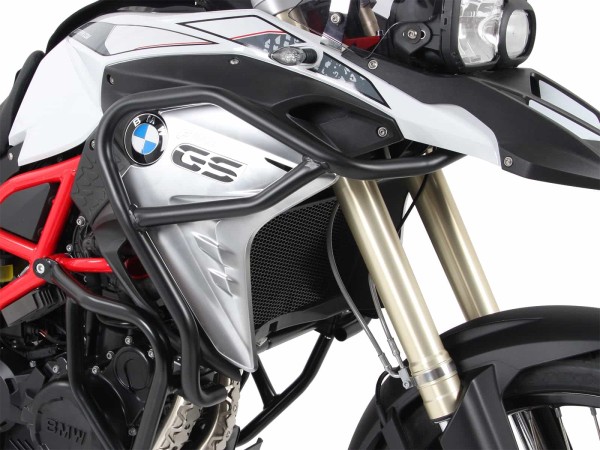Barra di protezione serbatoio nera per BMW F 800 GS LC (17-18) Hepco & Becker