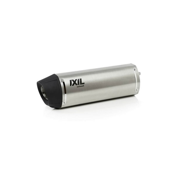 IXIL HEXOVAL XTREM Evolution silenziatore posteriore per Honda VTR 1000 F, acciaio inox argento, omologato E, coppia