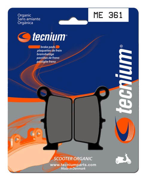 Pastiglie freno organiche per scooter Tecnium - ME361