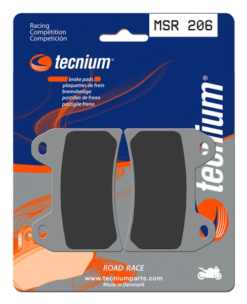 Pastiglie freno Tecnium Professional Racing in metallo sinterizzato - MSR206