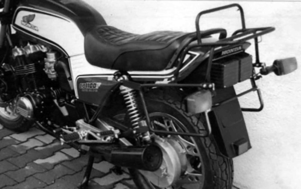 Portapacchi tubolare e portavaligie laterale per CB 750 FA/FB (80-84) /900 FA/FB (81-84)