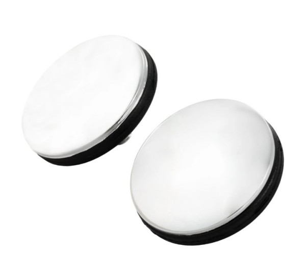 Copriforo per specchietto destro e sinistro per Vespa, cromato