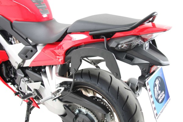 Portapacchi laterale C-Bow nero per Honda VFR 800 F (14-20) Hepco & Becker