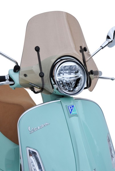 Parabrezza ERMAX Sport H 400 mm per Vespa GTS/GTS Super/GT L (-22), nero