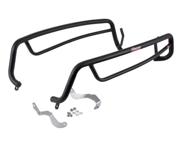 Copertura laterale della barra di protezione posteriore per Vespa GTS 300cc HPE ('19-), nero opaco