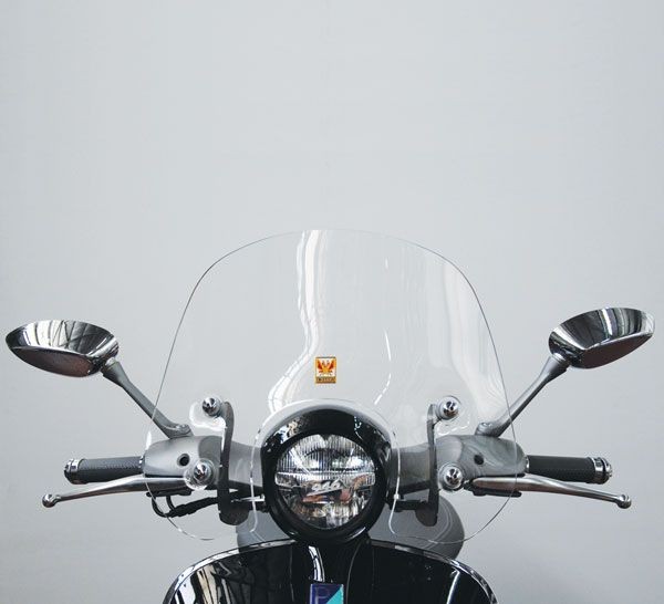 Parabrezza estivo trasparente per Vespa 946