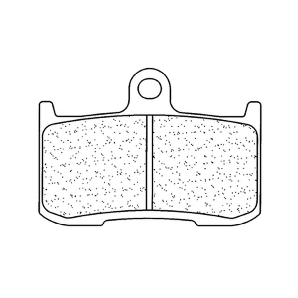 Pastiglie freno CL Brakes Street in metallo sinterizzato - 1083A3+