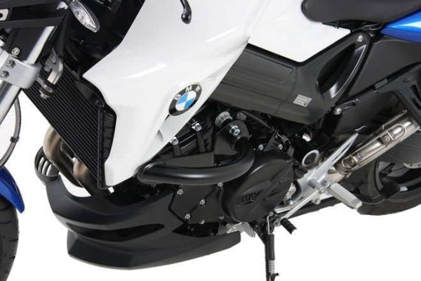 Protezione motore nera per BMW F 800 R (09-14) Hepco & Becker