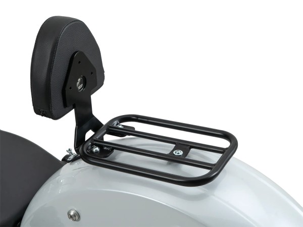 Schienale rider con imbottitura nera per Indian Scout Classic 1250 (25-) Hepco & Becker