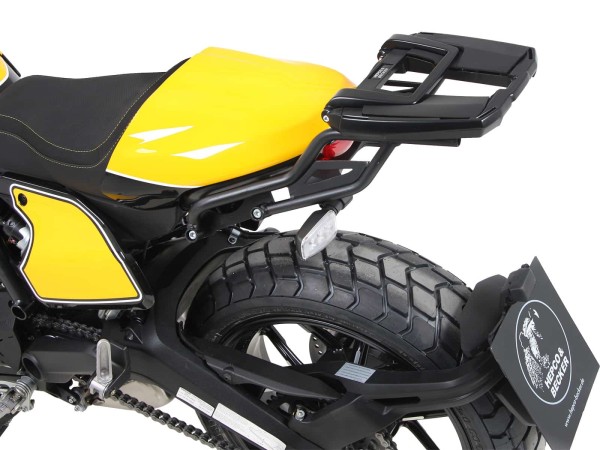 Porta bauletto Easyrack nero per Ducati Scrambler 800 (19-22) Hepco & Becker