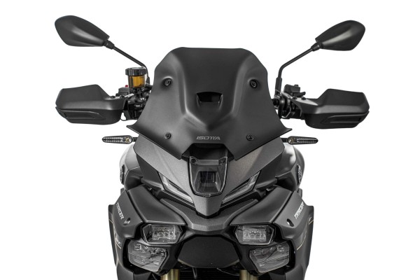 Parabrezza Super Sport nero opaco per Yamaha Tracer 9 GT /+ (25-)