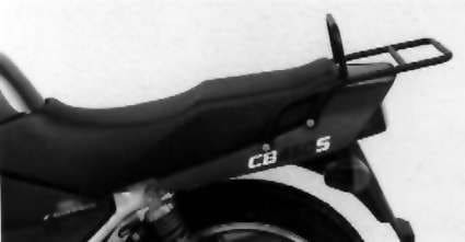 Portapacchi tubolare nero per Honda CB 450 S (86-89) Hepco & Becker