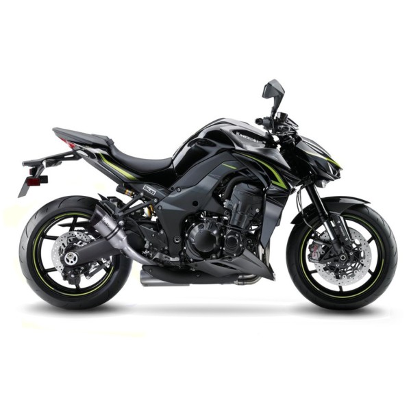 Sistema di scarico LeoVince LV Pro per Kawasaki Z 1000 /SX, acciaio inox argento, slip on, certificato E