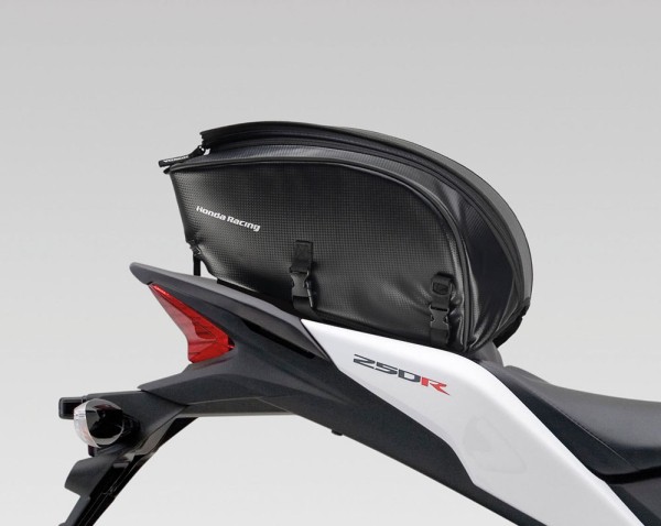 Borsa da sella passeggero originale Honda CBR125R, carbon look
