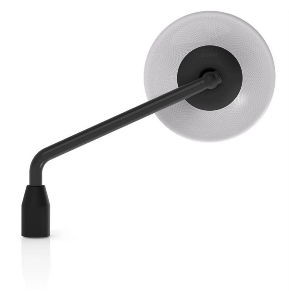Specchio RIZOMA E-POP per Vespa sinistra o destra, nero/grigio