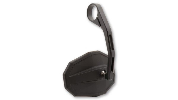 HIGHSIDER smart Specchio terminale del manubrio dritto nero lungo (1 pezzo)