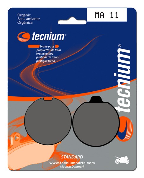 Pastiglie freno organiche Tecnium Street - MA11