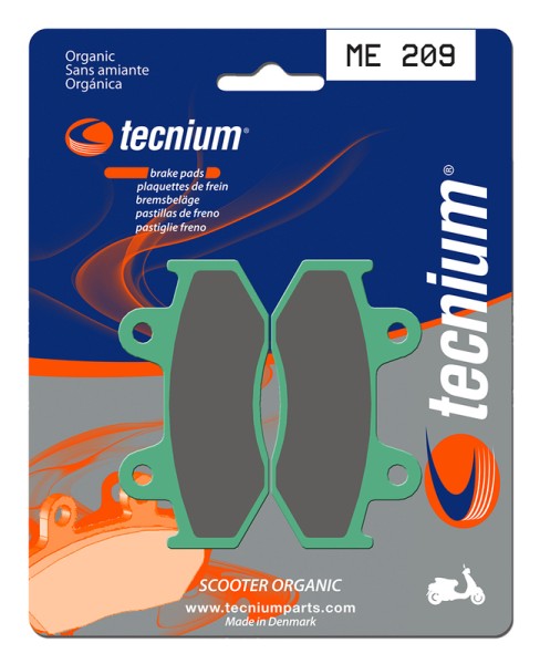Pastiglie freno organiche Tecnium per scooter - ME209