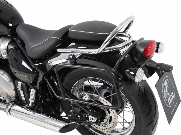 Portavaligie nero per Triumph Bonneville Speedmaster (18-) Hepco & Becker