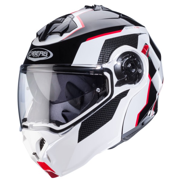 Casco Caberg Duke Evo Move nero/bianco-rosso