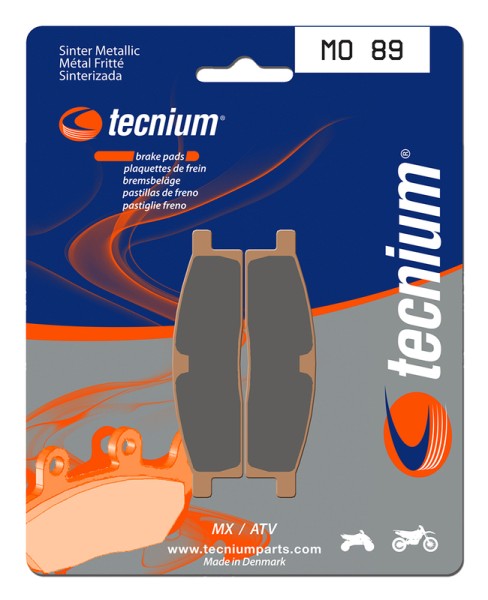 Pastiglie freno Tecnium MX/ATV in metallo sinterizzato - MO89
