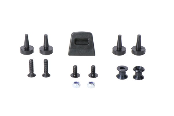 Kit adattatore SW-Motech per portapacchi ADVENTURE-RACK per bauletti monokey Givi/Kappa