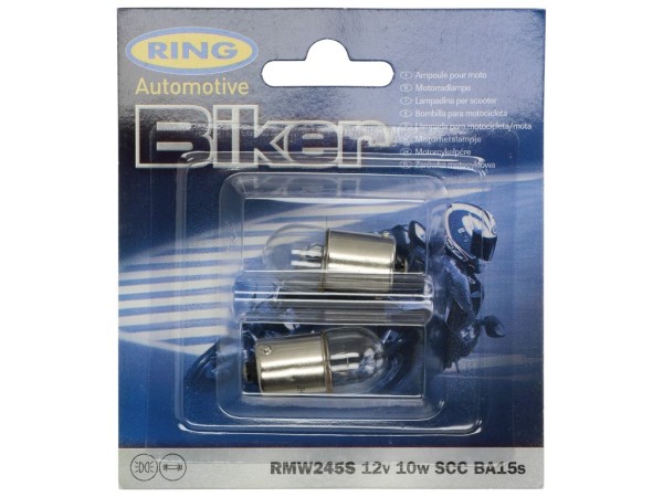 Lampadina ad anello, a incandescenza, 12V, 10W, BA15s