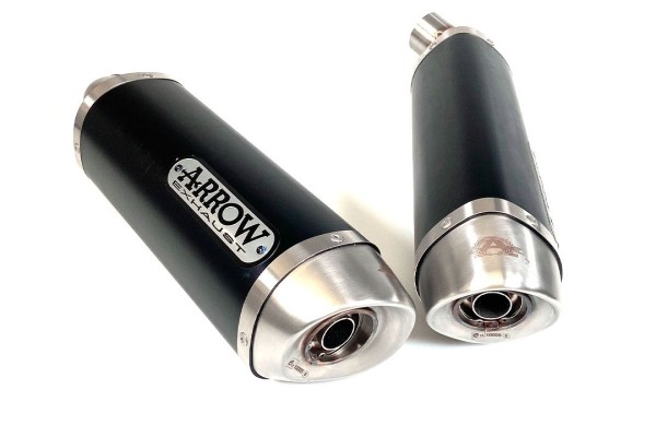Scarico ARROW DARK STREET THUNDER per Ducati Monster 696 / 796 / 1100 2008-2014