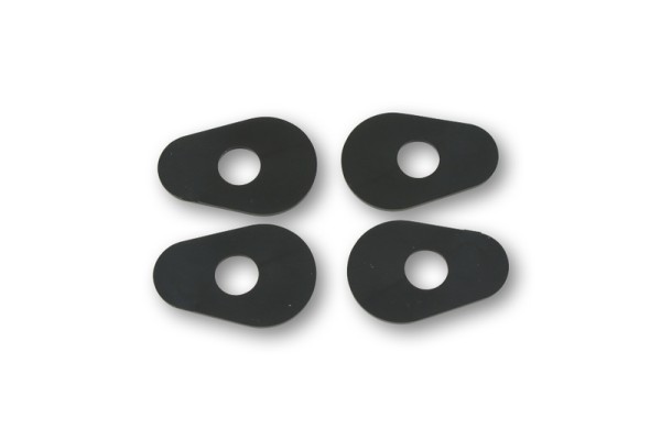 HIGHSIDER Piastre di montaggio intelligenti Indy Spacer Nero Per varie Yamaha