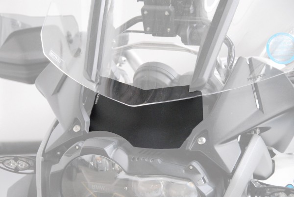 Deflettore d'aria per parabrezza per BMW R 1200 GS LC (13-16), nero opaco