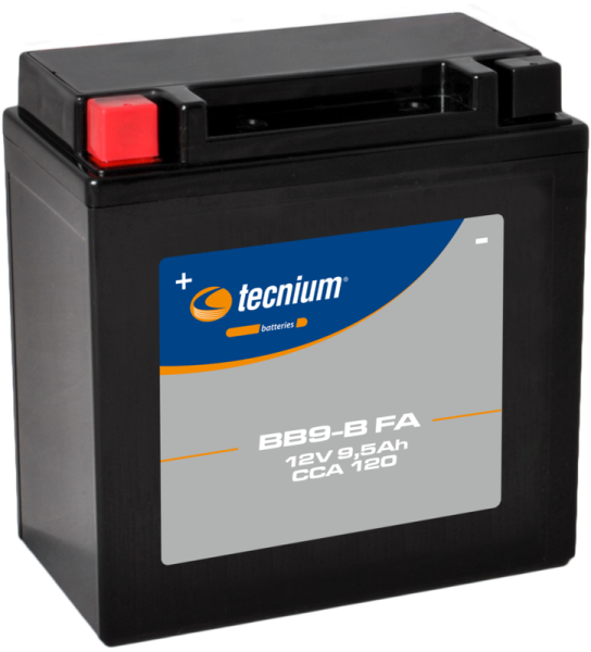 Batteria Tecnium senza manutenzione attivata in fabbrica - BB9-B