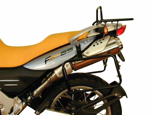 Portavaligie laterale argento per BMW F 650 GS Dakar (04-07)/F 650 GS/G 650 GS (04-07)