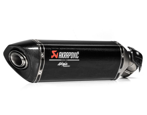 Scarico sportivo in fibra di carbonio Akrapovič per Kawasaki Ninja 1000 SX (20-24)