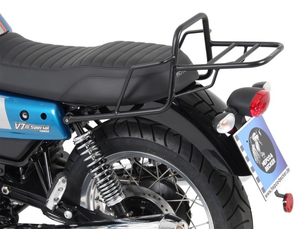 Portapacchi tubolare Topcaseträger nero per V 7 III stone/ special/ Anniversario/ Racer (Bj.17-)