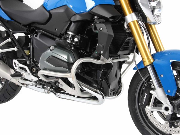 Protezione motore nera per BMW R 1200 RS LC (15-18) Hepco & Becker