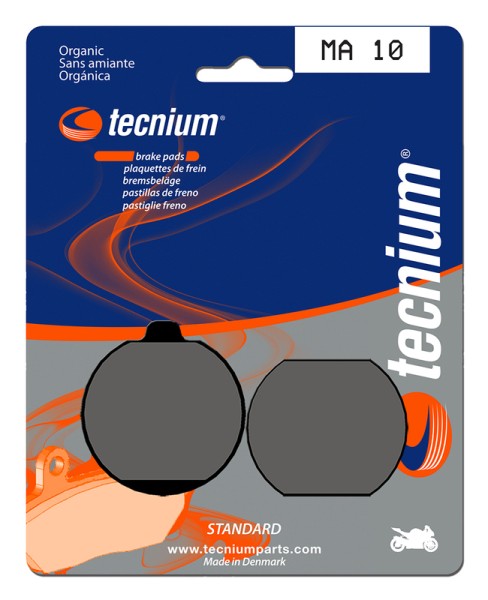 Pastiglie freno organiche Tecnium Street - MA10