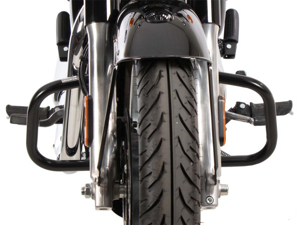 Protezione motore nera per Royal Enfield Bullet 350 (24-) Hepco & Becker