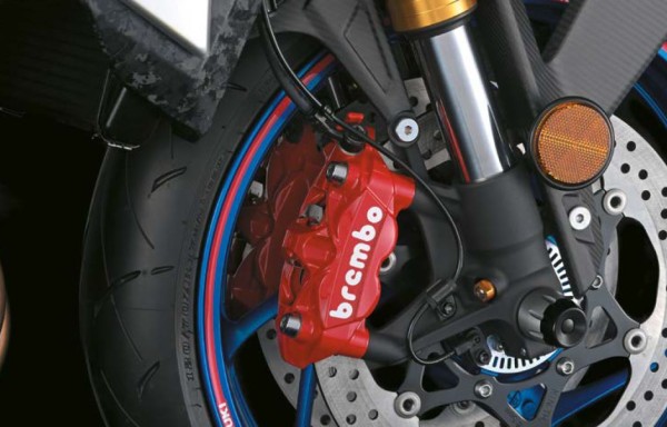 Set pinze freno Brembo rosse anteriori per Suzuki GSX-S 1000 GT (21-) Original